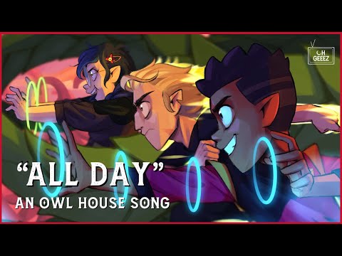 All Day (Official Lyric Video) - Oh Geeez, Not Again 🦉🏠🎶