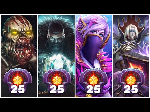 WHEN PRO PLAYERS PLAY THEIR BEST HERO ON MASTER TIER LVL 25 - EP. 13