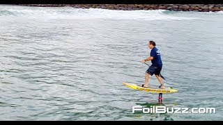Foil Buzz Pro Tips: Dave Kalama, How to Paddle when up on the foil.