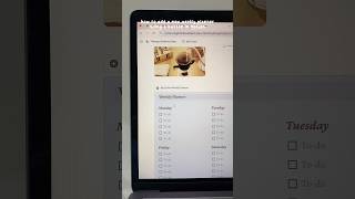 Notionのボタンで週間プランナーを追加する方法 | Notionチュートリアル
