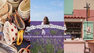 Travel vlog - Discovering the Beauty of Provence: Lavender Fields, Charming Towns, and Local Markets 🇫🇷