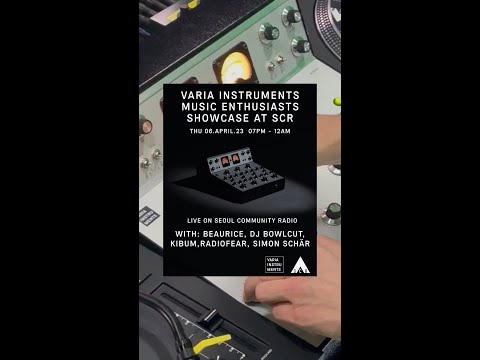 Recap : VARIA Instruments Music Enthusiasts Showcase at SCR