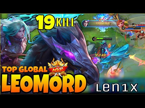 Best Build For Leomord 2022 | Top Global Leomord Gameplay By Len1x | Mobile legends ~ mlbb