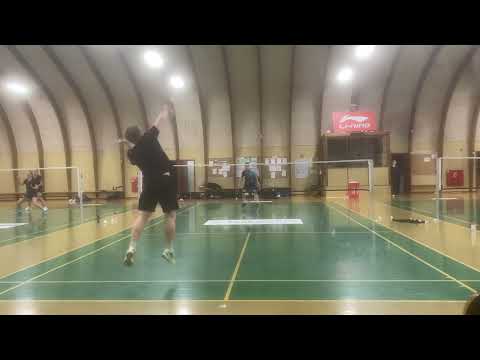 Sparring Match at Lillerød Badmintonklub - (MS) Mikkel Toft vs Jacob Hjort (FULL MATCH)