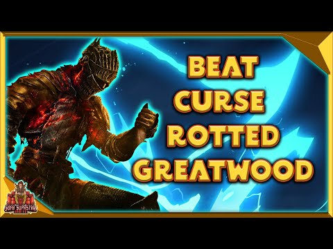 Dark Souls 3 How To Beat Curse Rotted Greatwood Boss