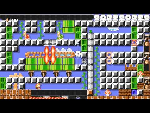 Super Mario Maker - 1-Screen Capt. Toad (Don't Jump) series by Achilles (6 courses)