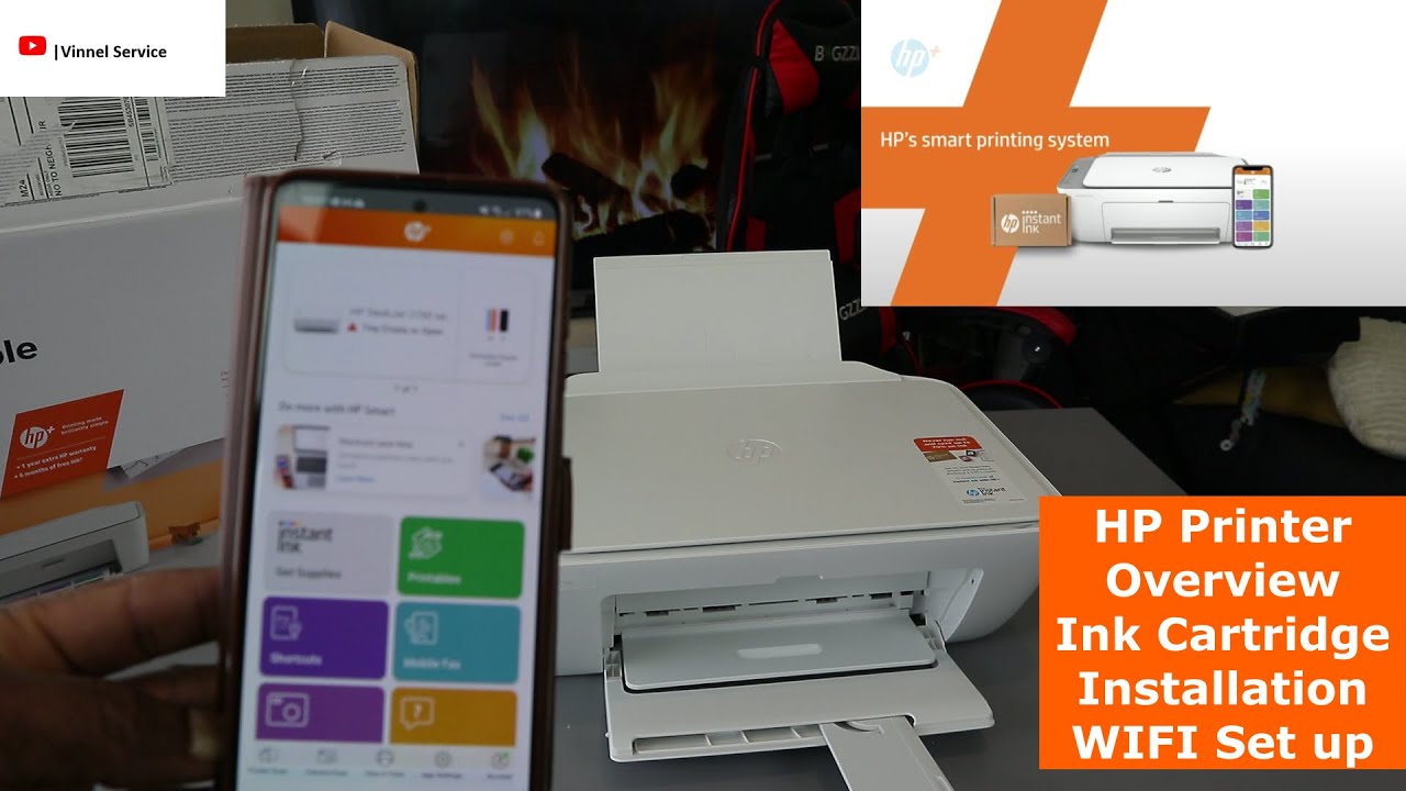 Watch video HP Deskjet 2710e Overview, How to Install Ink cartridges & Connect HP Printer To WIFI | HP Printers Now HP Deskjet 2710e Overview, How to Install Ink cartridges & Connect HP Printer To WIFI | HP Printers
