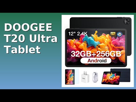 REVIEW (2026): DOOGEE T20 Ultra Tablet. ESSENTIAL details.