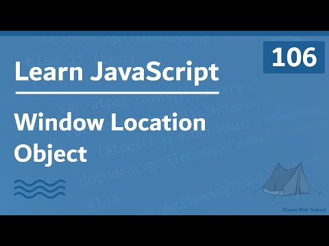 Learn JavaScript In Arabic 2021 - #106 - Window Location Object
