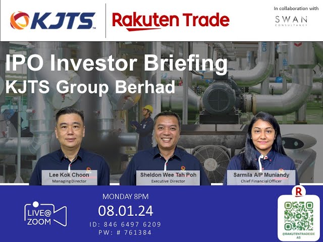 Rakuten Trade Ideas 🎯 Webinar - KJTS Group Bhd
