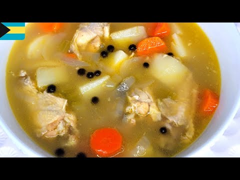 How To Make Bahamian Style Chicken Souse | Episode 16