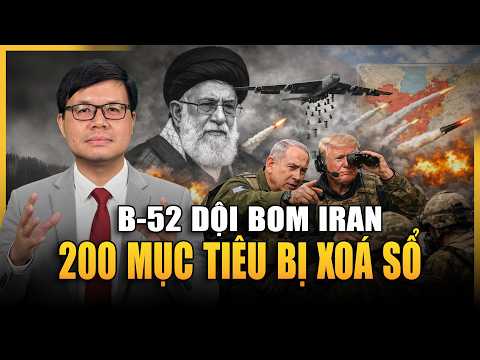 Không Quân Mỹ Mở Hành Lang Tử Thần – B-52 Ồ Ạt Trút Bom, Iran Mất Dần Năng Lực Phản Công