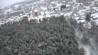 preview picture of video 'Valmiera from bird's view - video test #2'