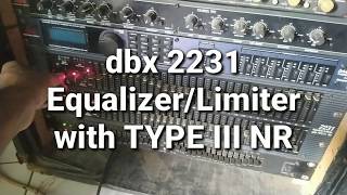 Video thumbnail for test dbx 2231 Graphic #Equalizer/Limiter with Type III™. bonus skema file pdf by Miftahul Muzakki (hobytube)