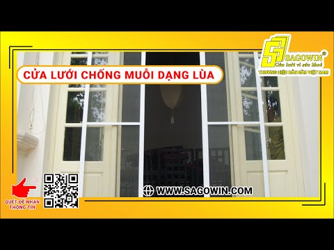 Cửa lưới lùa chống muỗi Sagowin - Cửa lưới vì sức khoẻ