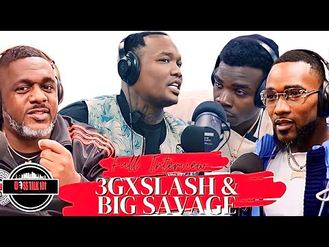 3GXSlash on Big Savage Got Locked Up For a 4 Year Sentence and Made it Right +More (Full Interview)