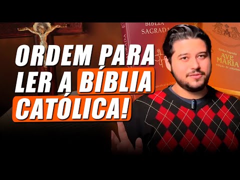 QUAL A ORDEM DOS LIVROS PARA LER A BÍBLIA CATÓLICA | Ariel Lazari