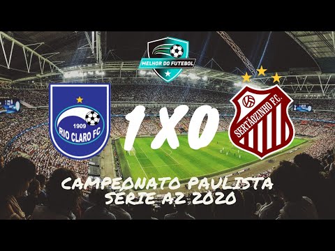 RIO CLARO 1X0 SERTÃOZINHO GOLS CAMPEONATO PAULISTA SÉRIE A2 2020