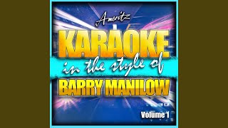Come Dance With Me/Come Fly With Me (In the Style of Barry Manilow) (Karaoke Version)