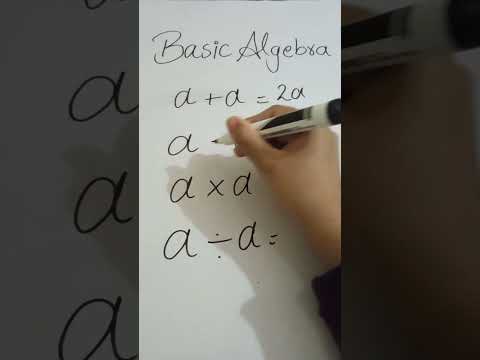 Basic Algebra | Basic Concept | #math #mathematics #mathstricks