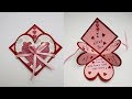 DIY Handmade Heart Pop Up Card For Valentine's Day / Anniversary | Love Card | Card For Scrapbook
