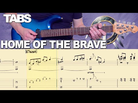 Toto - Home Of The Brave | Guitar cover WITH TABS |