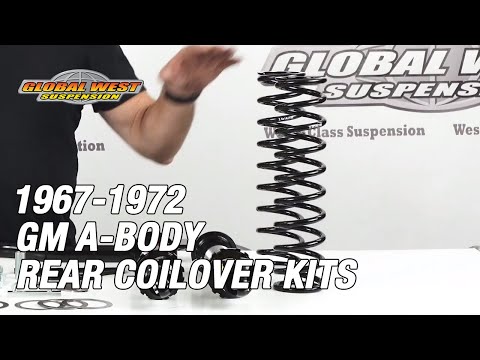 Rear Coilover Kits for 1967-1972 GM A-Bodies