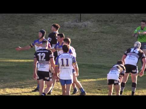 2017 Canberra RL Round 9 1st Grade Highlights - Yass Magpies v Goulburn Workers
