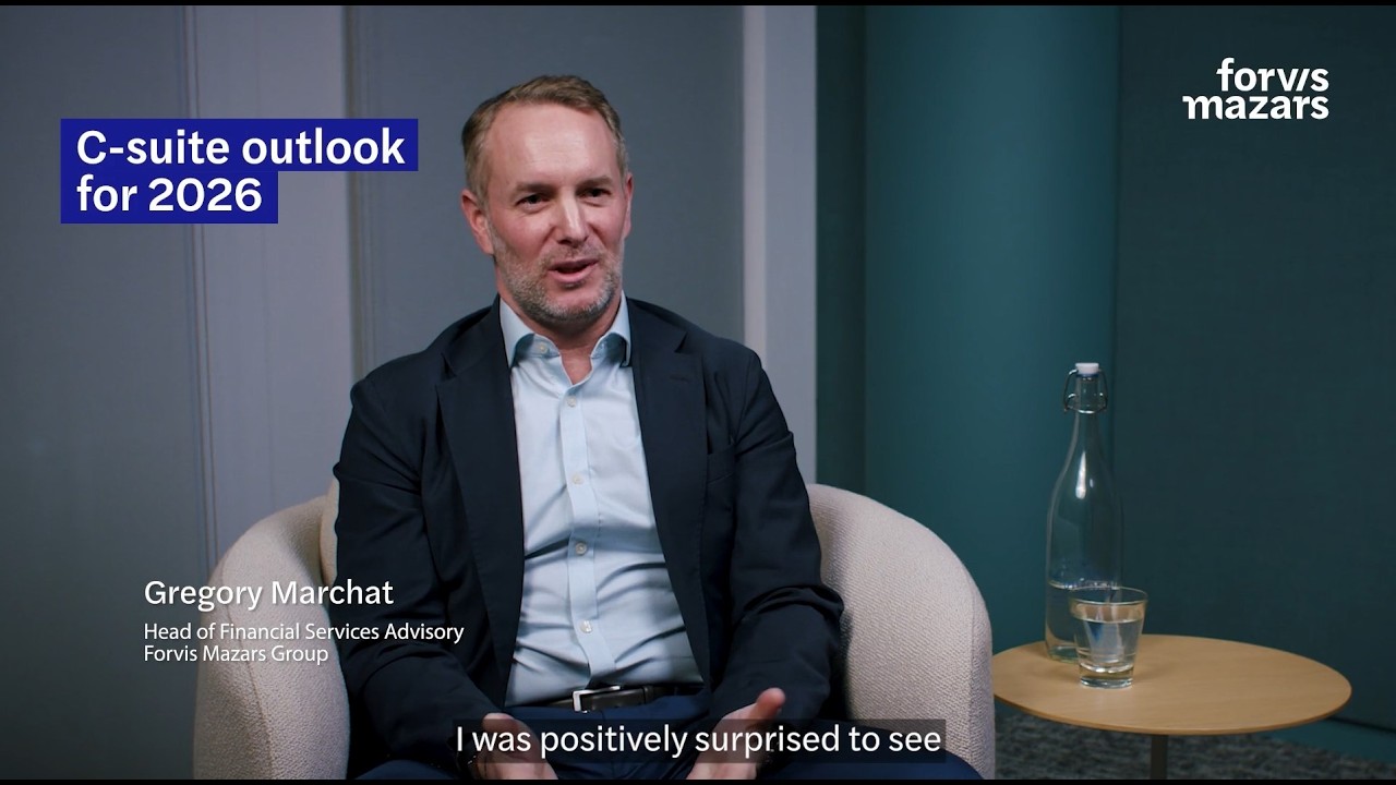 C-suite outlook 2026 expert insights: financial services - Gregory Marchat