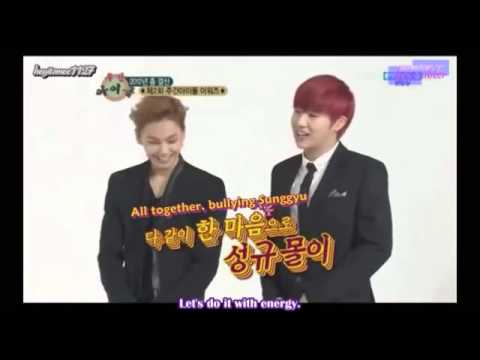 [Eng Sub] INFINITE SungGyu Getting Angry at BTOB Ilhoon (Weekly Idol Cut)