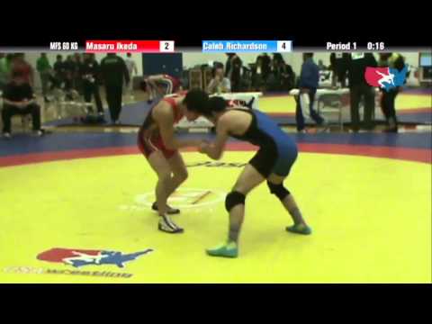 60 KG Consolation R3 - Masaru Ikeda JPN vs Caleb Richardson OTC