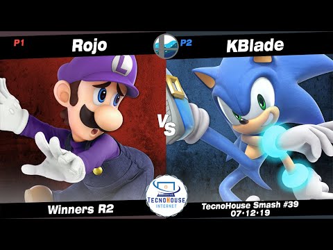 TecnoHouse #39: TWL | Rojo (Luigi) vs KBlade (Sonic) - Winners R2