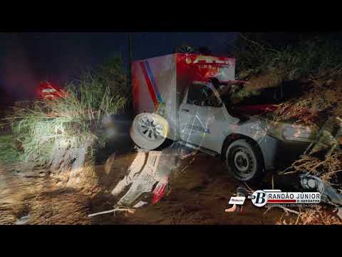 Capotamento mata um e deixa quatro feridos na PR 182 em Francisco Alves (vídeo)