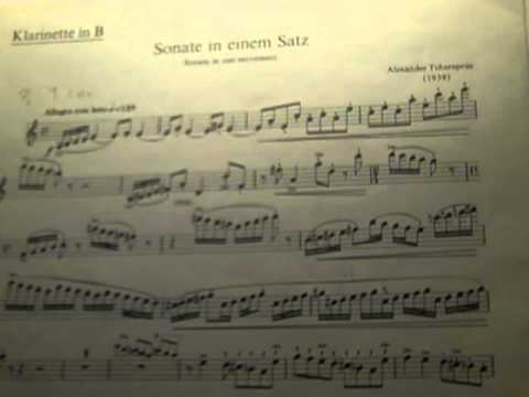 Alexander Tcherepnin ~ Sonate in einem Satz (Sonata in One Movement)