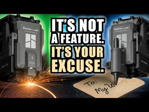 Bambu CUTTER & PLOTTER Review - The Secret Reason This Upgrade Is Genius!!! (H2S/H2D)