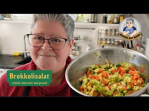 Brokkolisalat schnell zubereitet und gesund