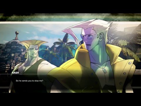 Street Fighter V - Charlie Nash Story Mode!