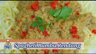 Spaghetti Bumbu Rendang