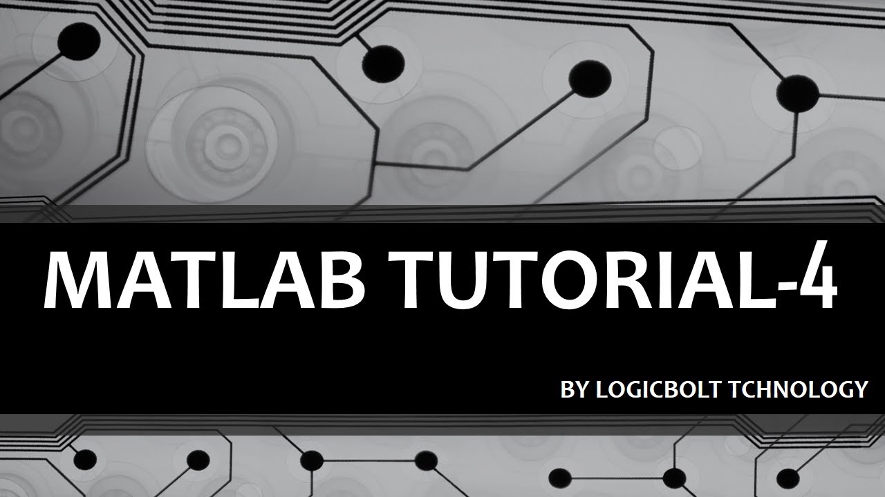 Matlab  TUTORIAL 4-  Special Matrices
