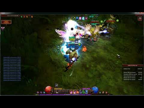 Rune Mage Darkangel LvL 895 Solo Swamp of Darkness - Mu Online Webzen S15.2