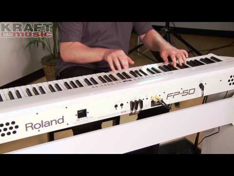 Демонстрация звучания Roland FP-50-WH