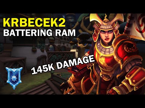 145K Damage krbecek2 Ash Paladins Competitive (Diamond) BATTERING RAM