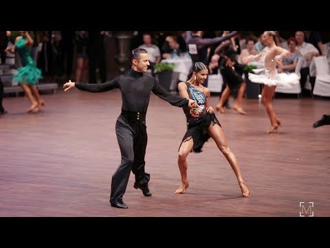 Chernositov Alexander - Grishanina Arina, USA | GOC 2018 Mannheim - WDC Amateur LAT - R1 J