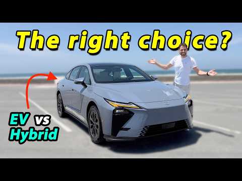 Thumbnail for all-new Lexus ES driving REVIEW 2027 EV vs Hybrid - ES and LS in one car to beat Audi BMW Mercedes? by Lexus ES