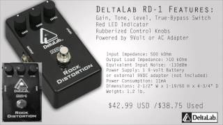 Video thumbnail for DeltaLab RD1 Rock Distortion Pedal Demo Review by Chris Flash