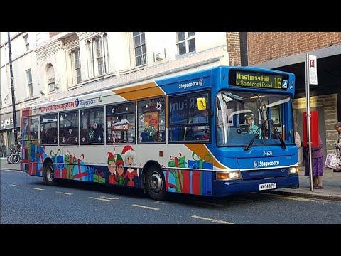Rare Allocation: Route E2 | NK04NPF/34605 - Stagecoach North East: Dennis Dart SLF/Transbus Pointer