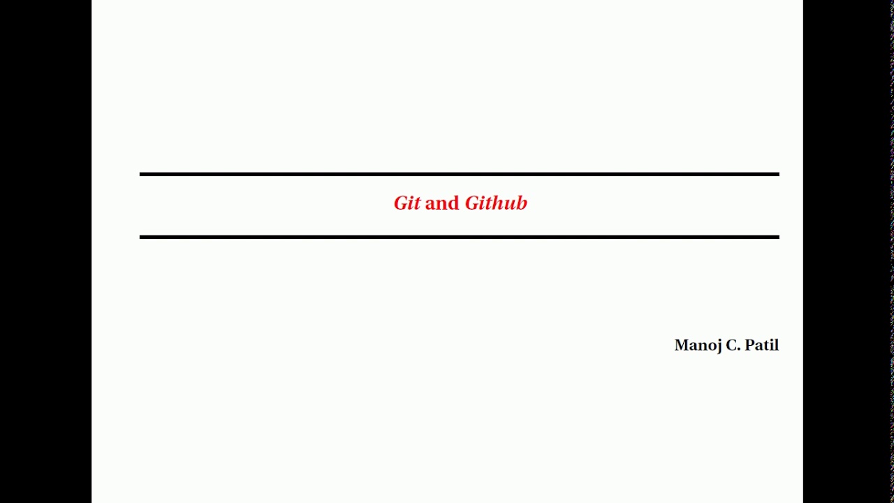 Git and Github