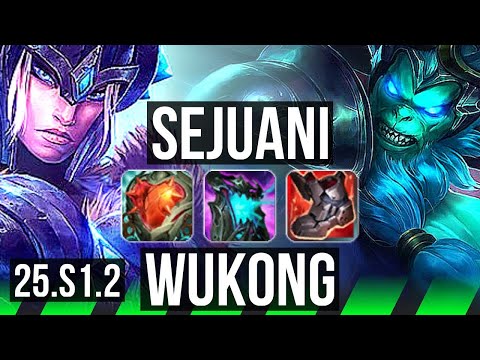SEJUANI vs WUKONG (JGL) | Legendary | KR Diamond | 25.S1.2