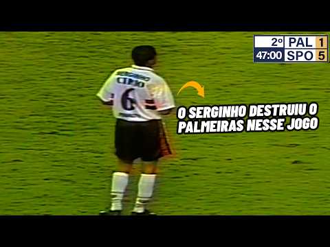 The day São Paulo humiliated Palmeiras with a Serginho show.