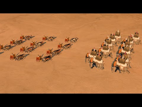 WAR ELEPHANTS CHARGING EVERY EGYPTIAN UNIT - Total War ROME 2